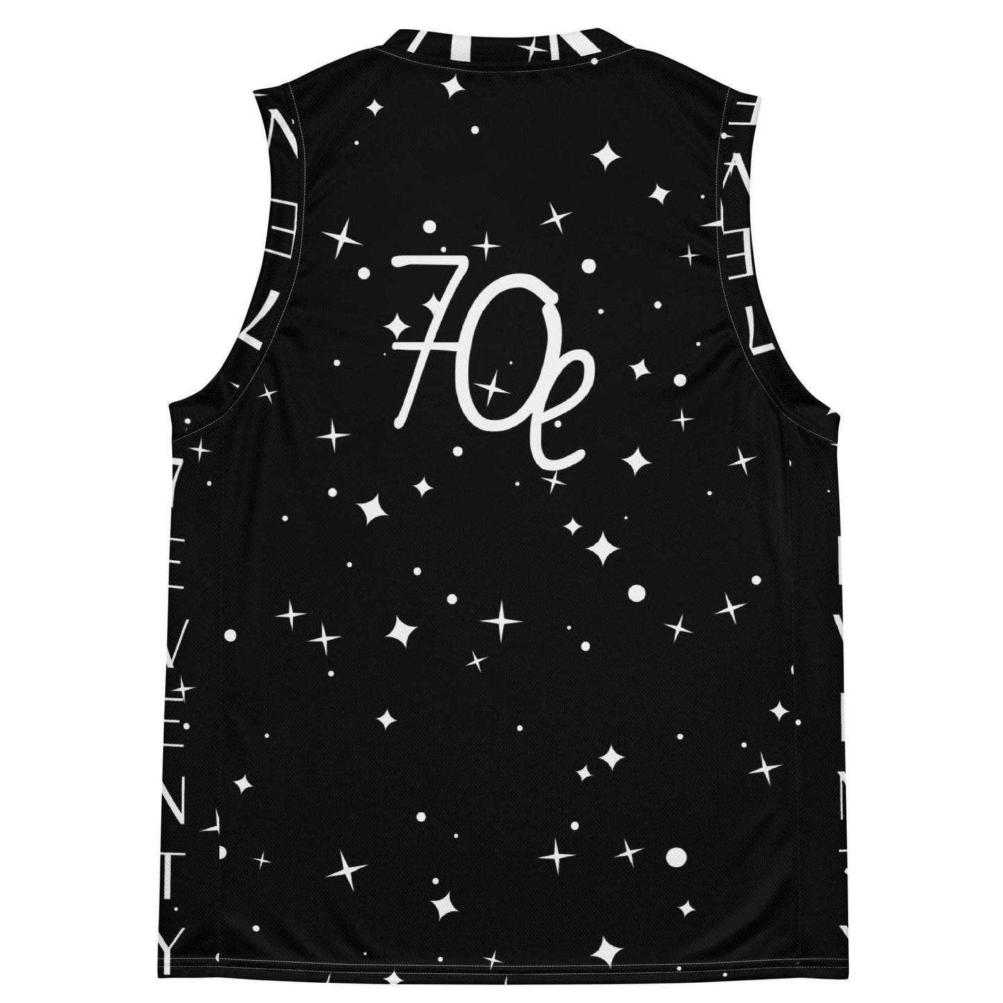 Stylish Recycled unisex basketball jersey