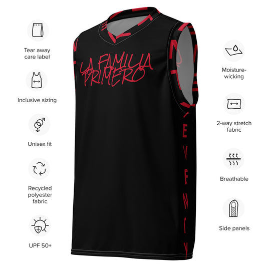 La Familia 1st unisex basketball jersey