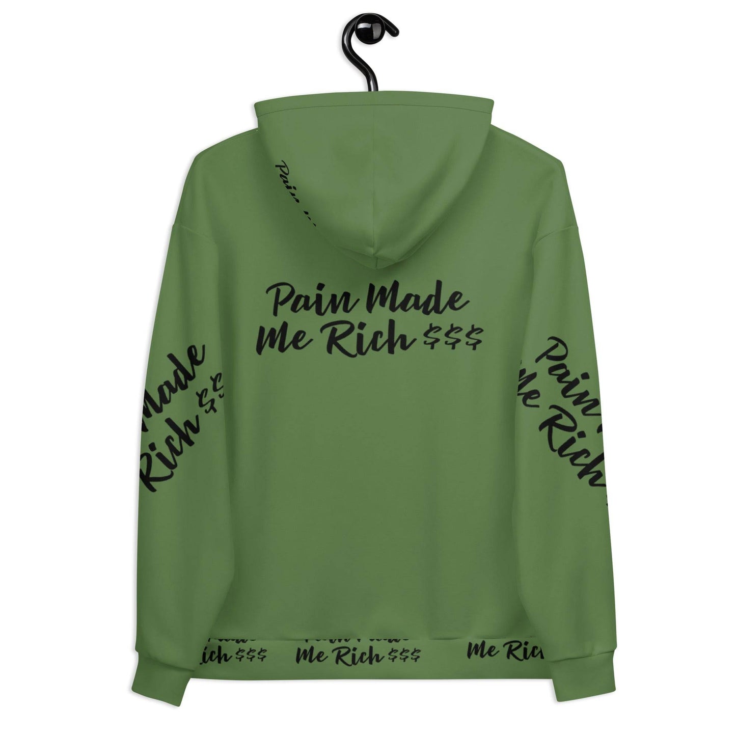 Pain made me rich (dtg) Unisex Hoodie