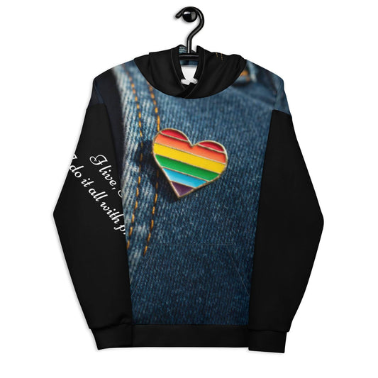 Love is pride (dtg) Unisex Hoodie