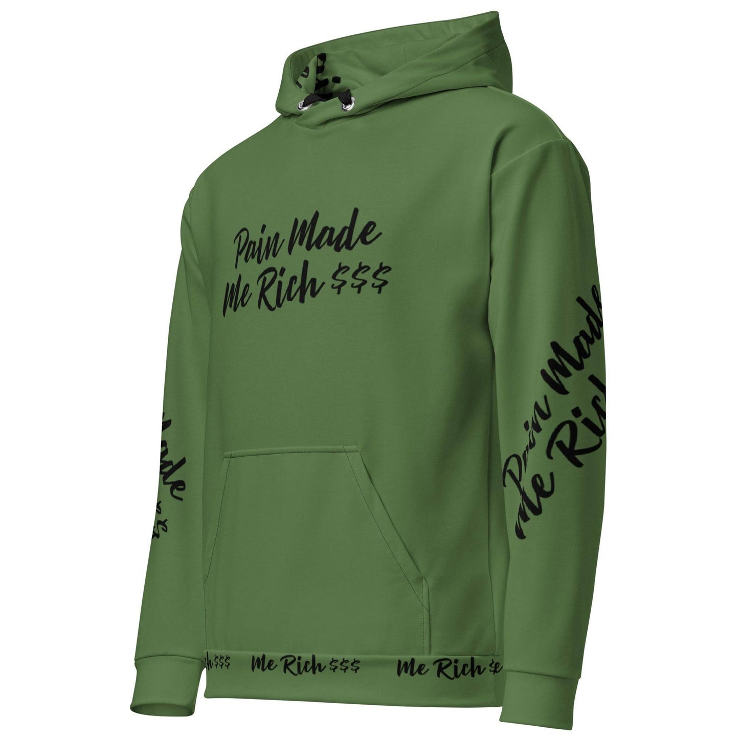 Pain made me rich (dtg) Unisex Hoodie