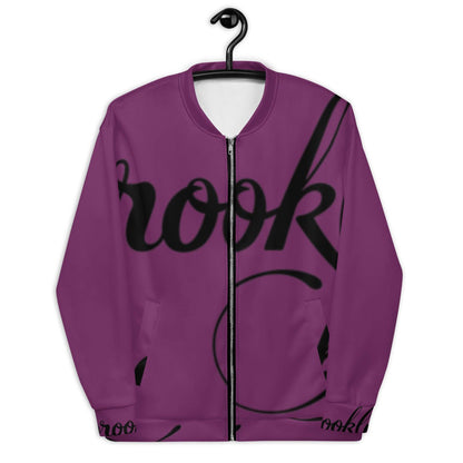 Brook;lyn Unisex Bomber Jacket