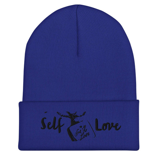 Self Love (embroidery) Cuffed Beanie