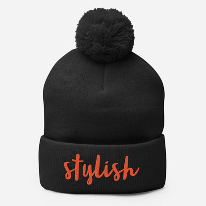 Stylish Pom-Pom Beanie