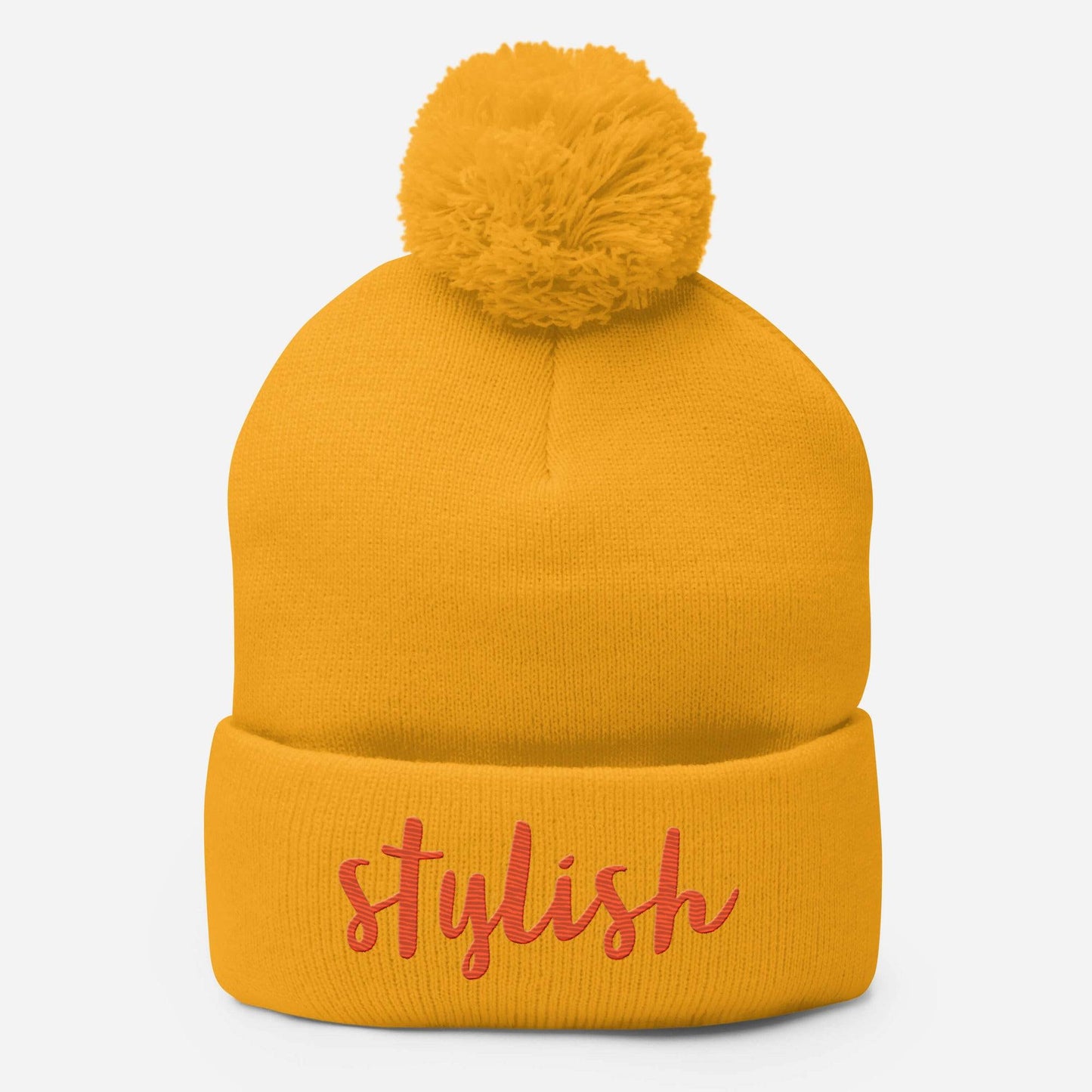 Stylish Pom-Pom Beanie