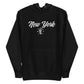 NEW YORK (embroidery) Unisex Hoodie