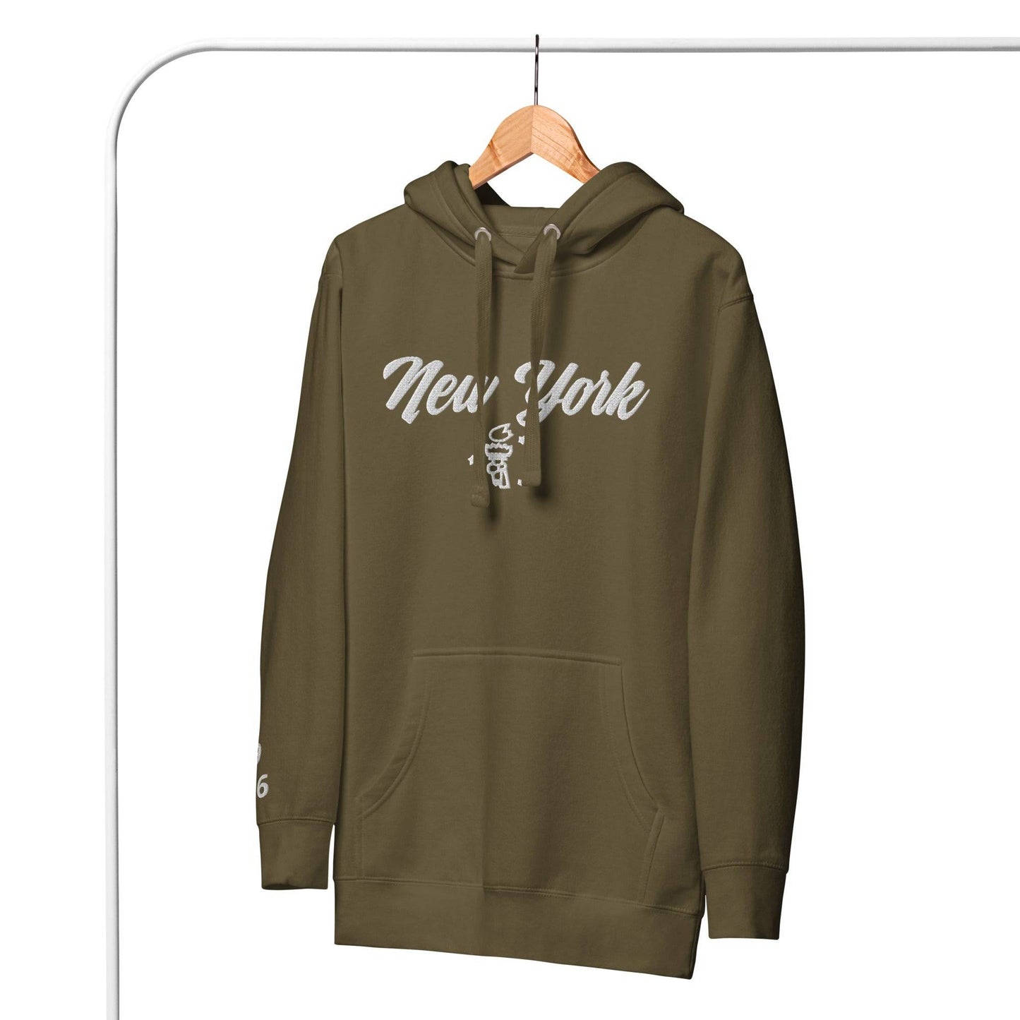 NEW YORK (embroidery) Unisex Hoodie