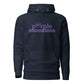 Purple Heart (embroidery) Unisex Hoodie